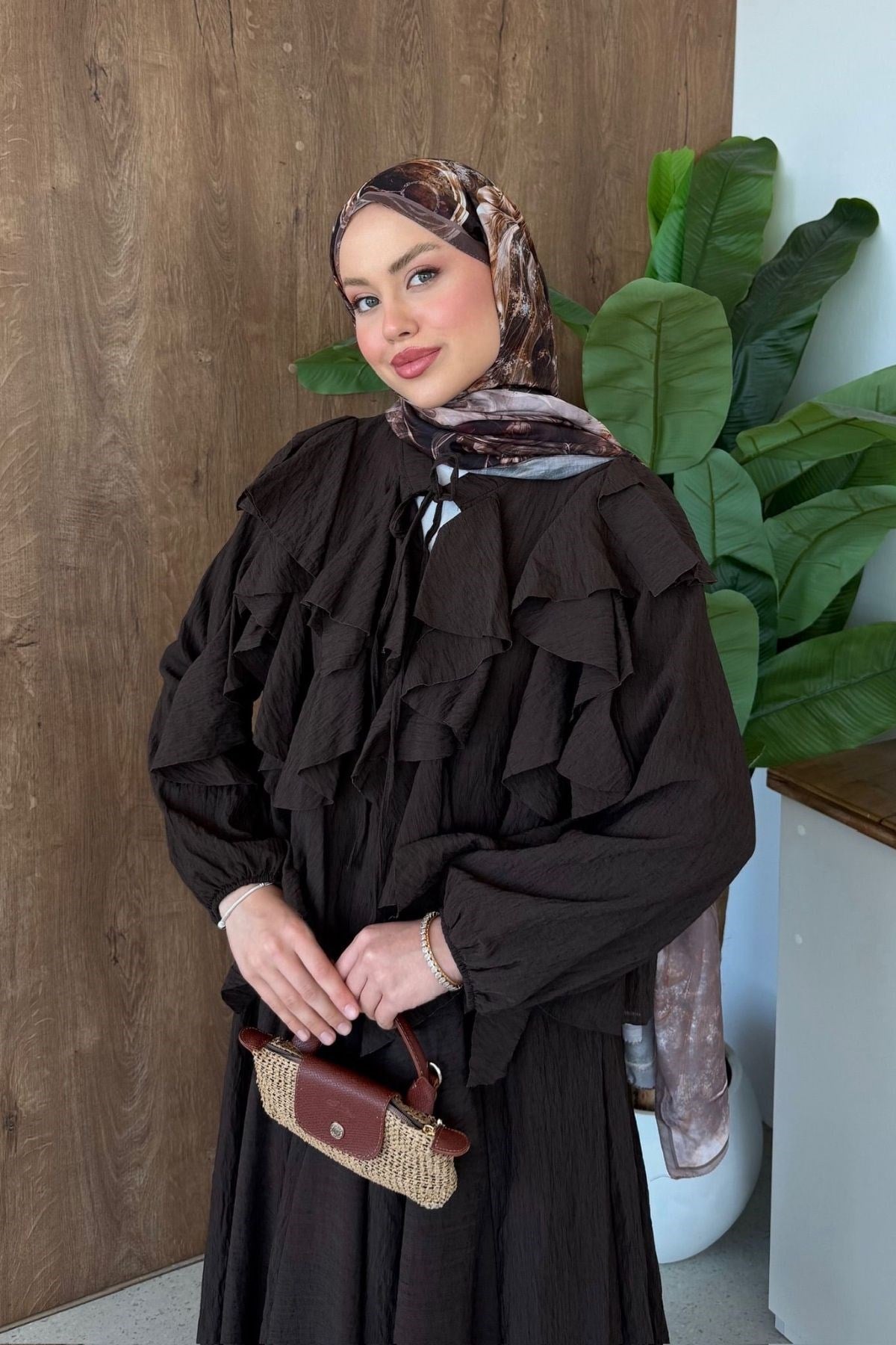 Angelina Fırfırlı Etekli Takım
