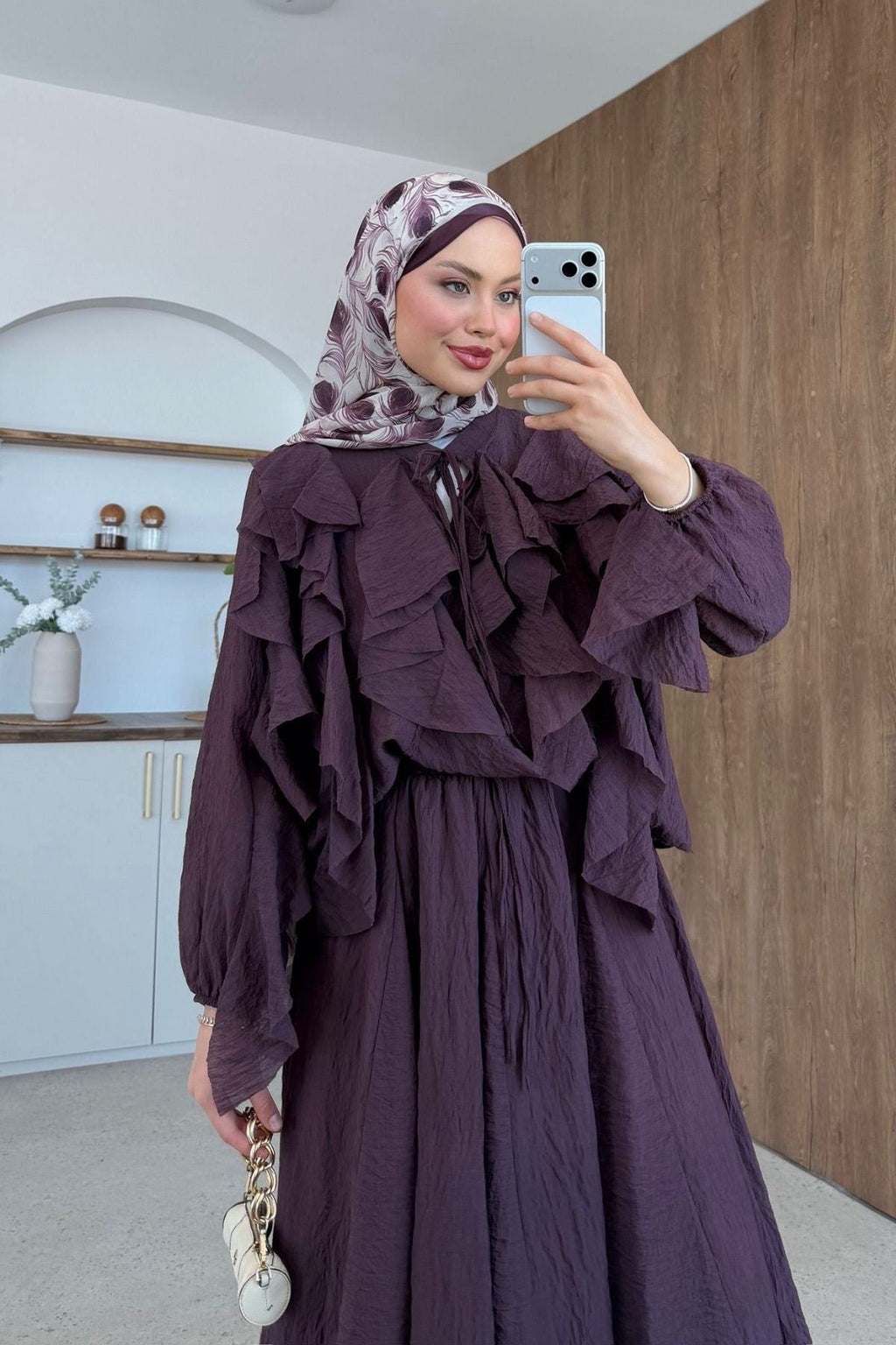 Angelina Fırfırlı Etekli Takım