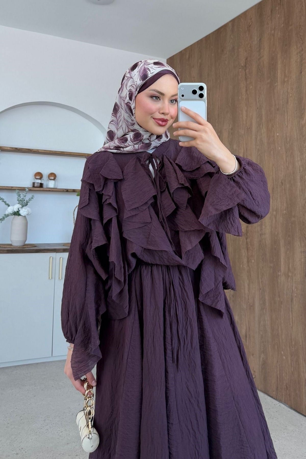 Angelina Fırfırlı Etekli Takım