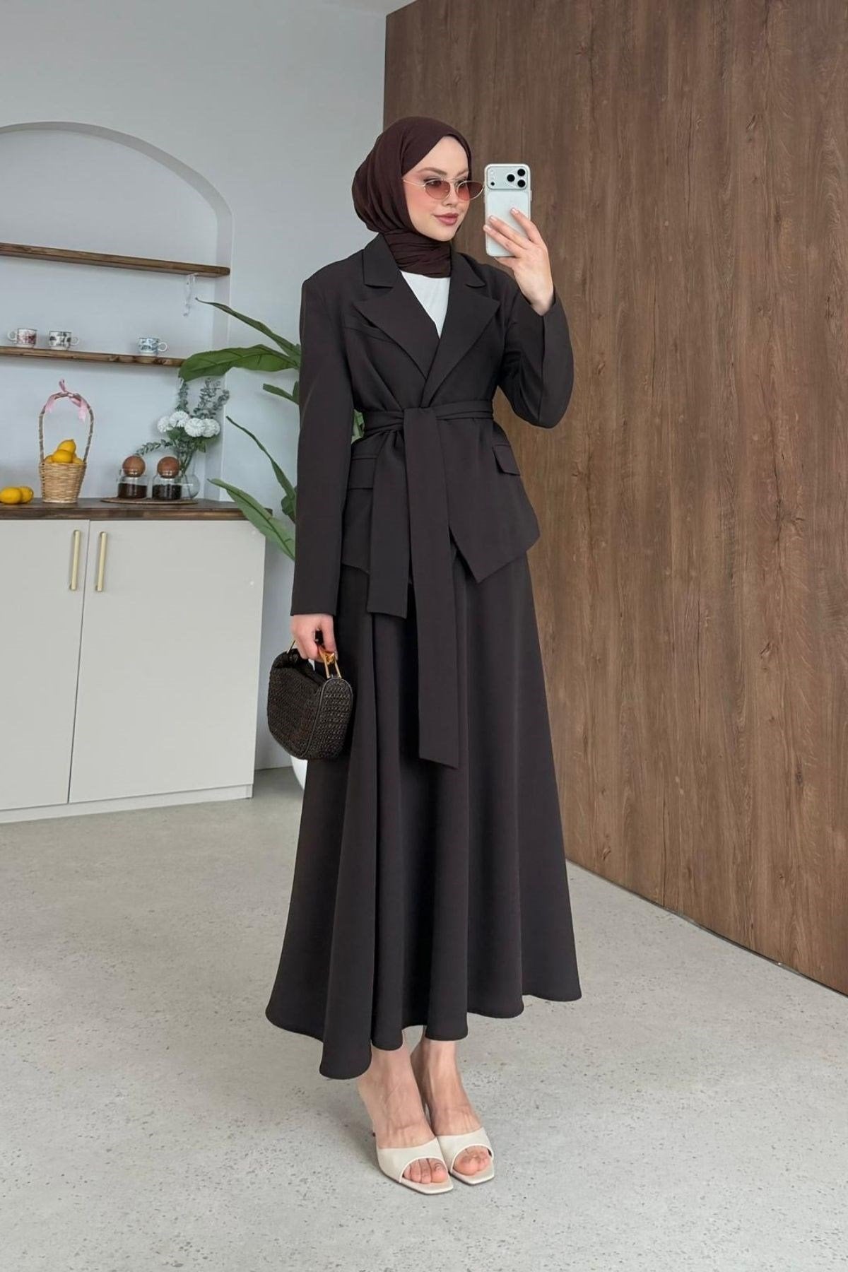 Asel Etekli Blazer Takım