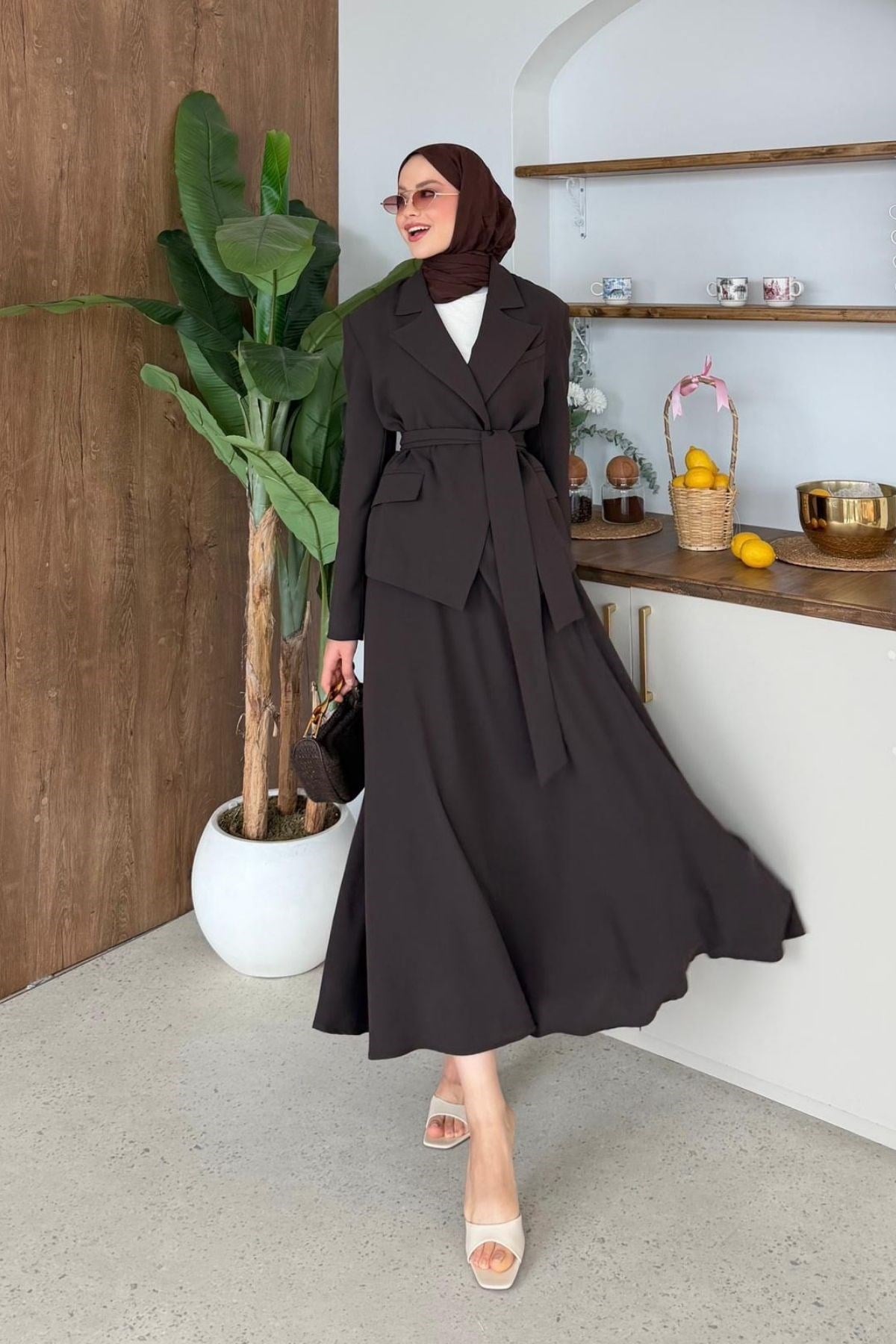 Asel Etekli Blazer Takım