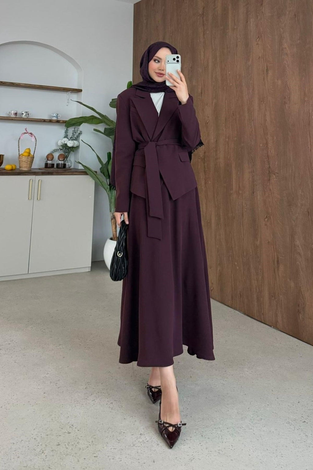 Asel Etekli Blazer Takım