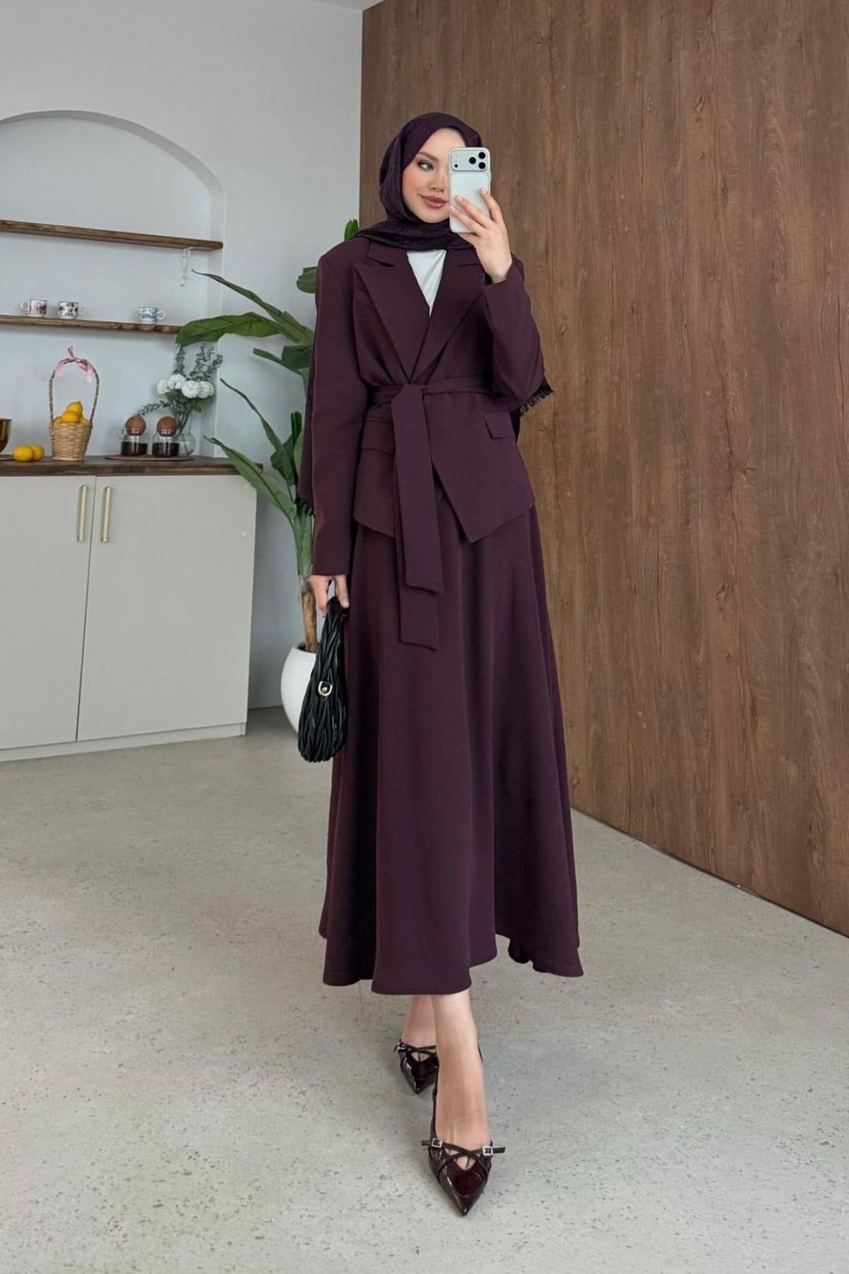 Asel Etekli Blazer Takım