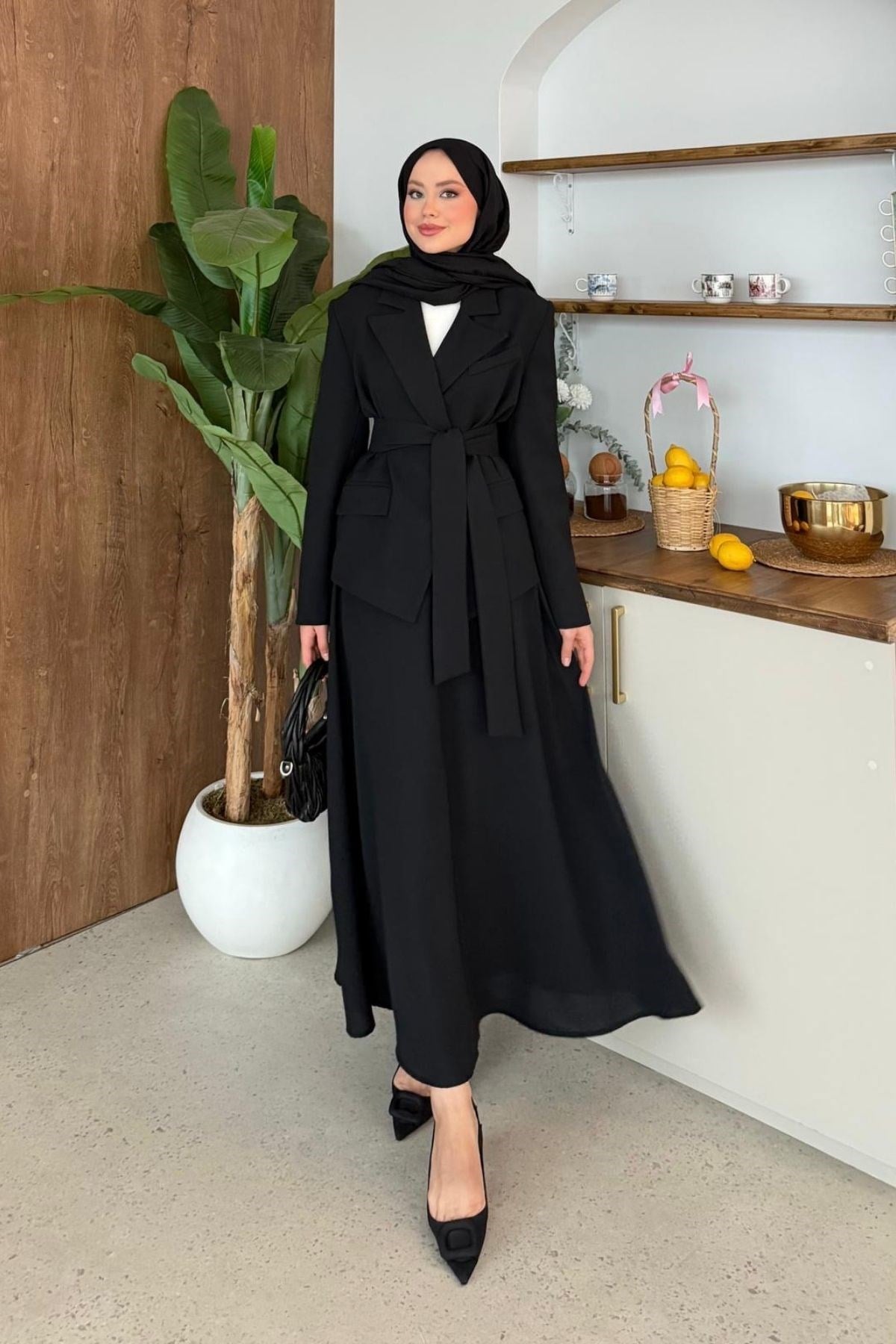 Asel Etekli Blazer Takım