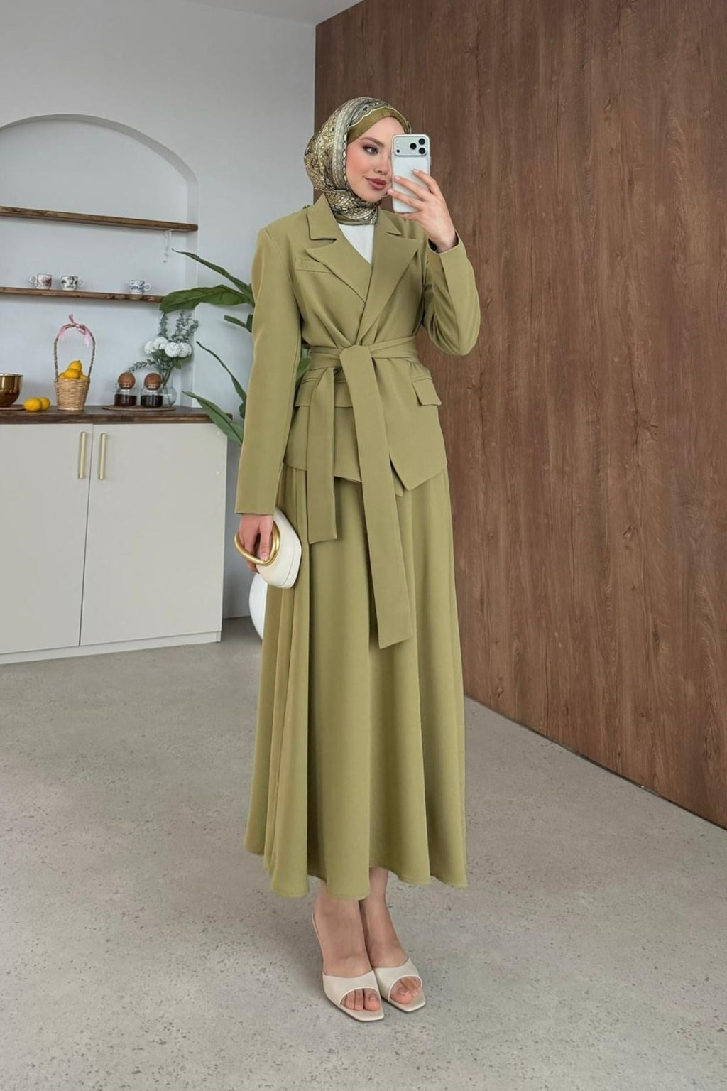Asel Etekli Blazer Takım