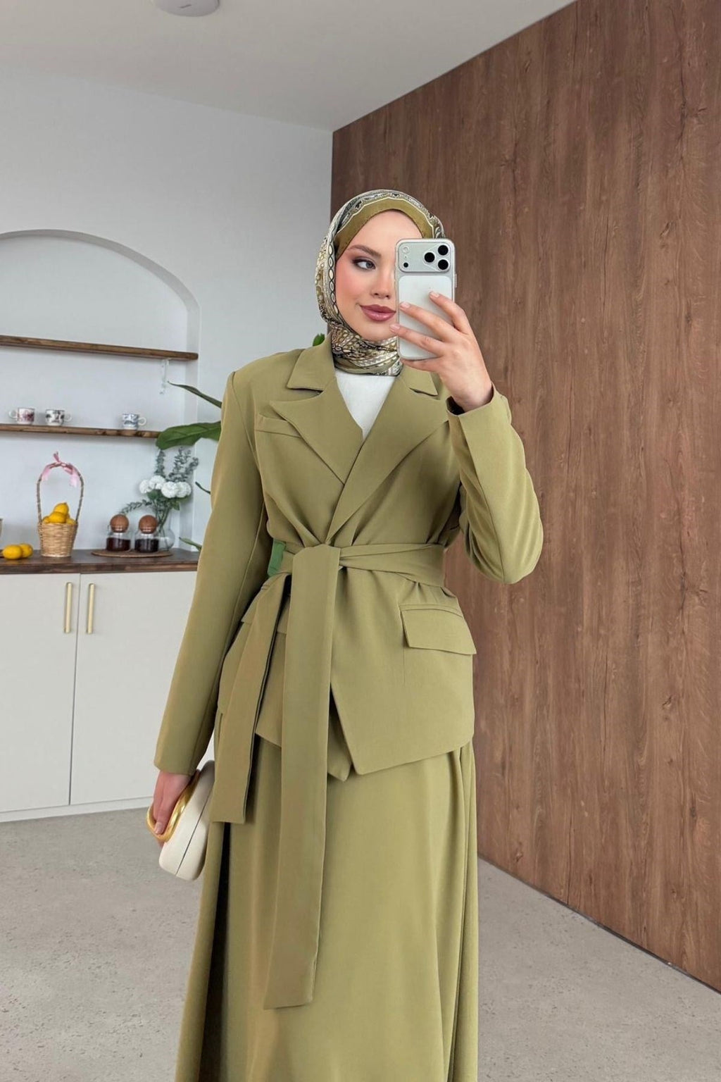 Asel Etekli Blazer Takım