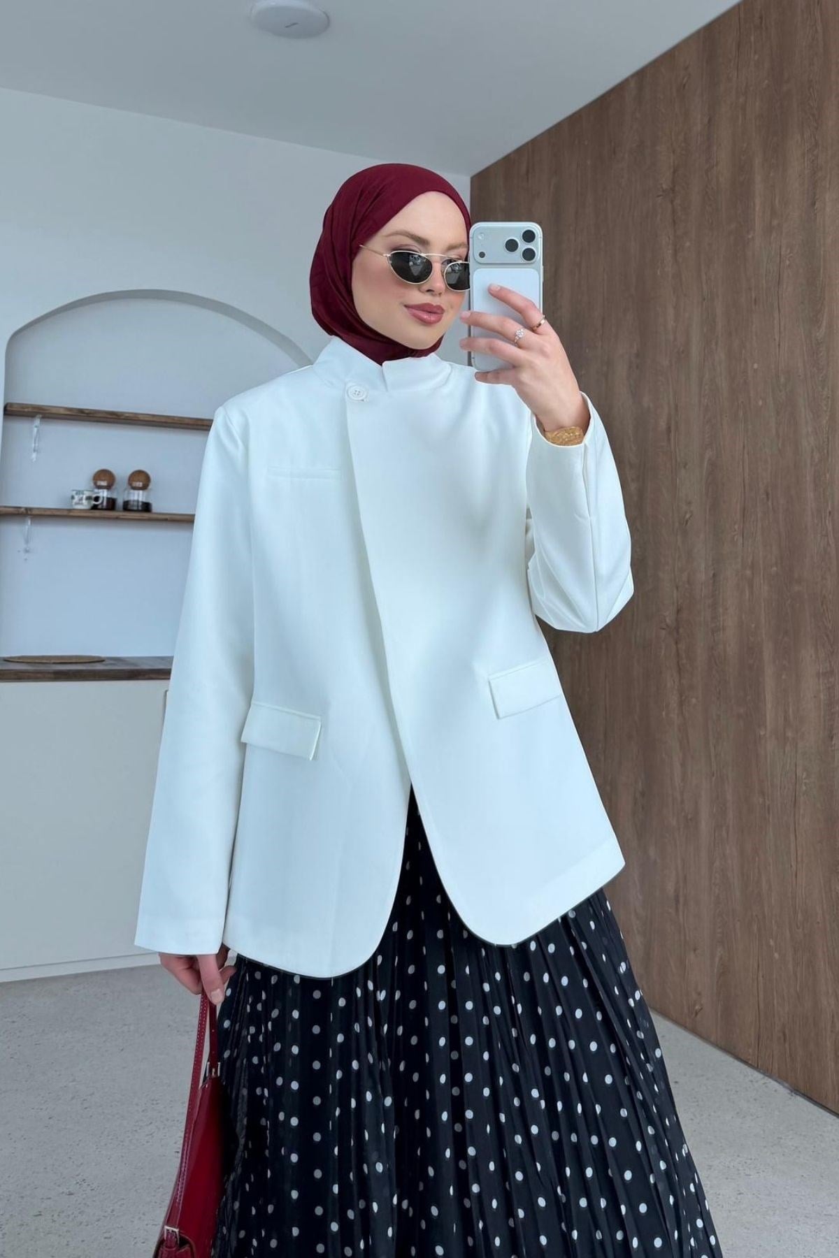 Diva Tek Düğmeli Ceket