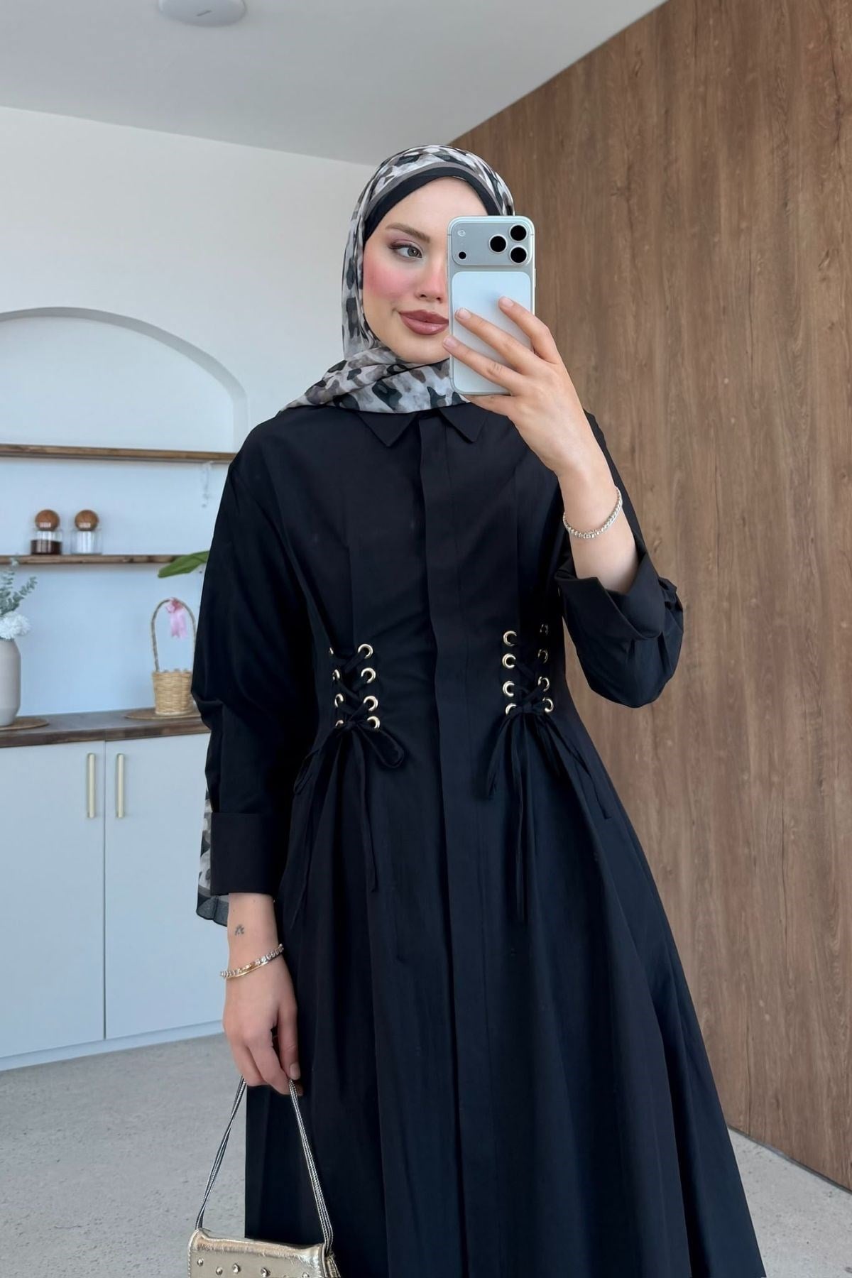 Estella Kuşgözlü Elbise