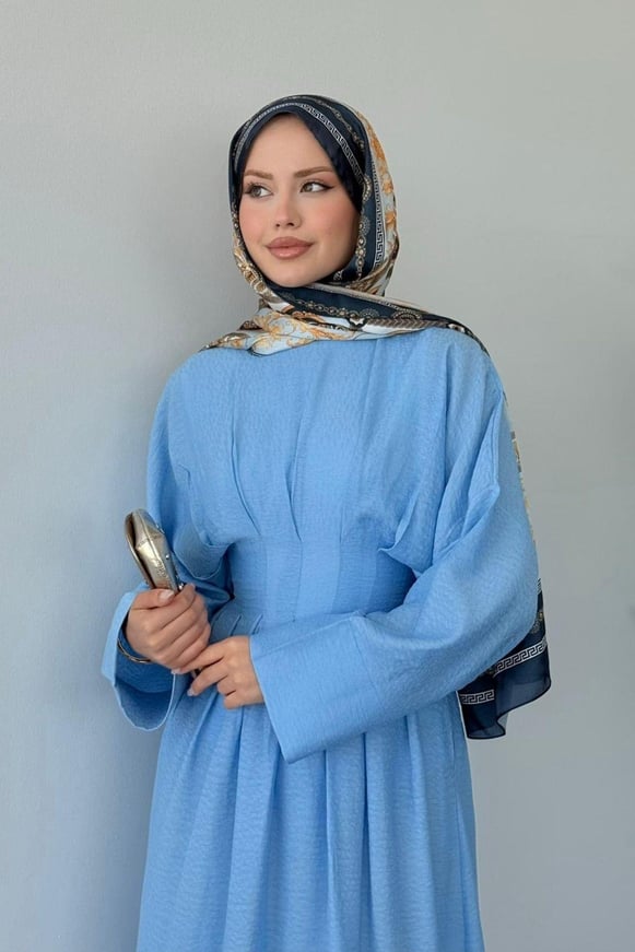 Eyfel Kuşaklı Elbise