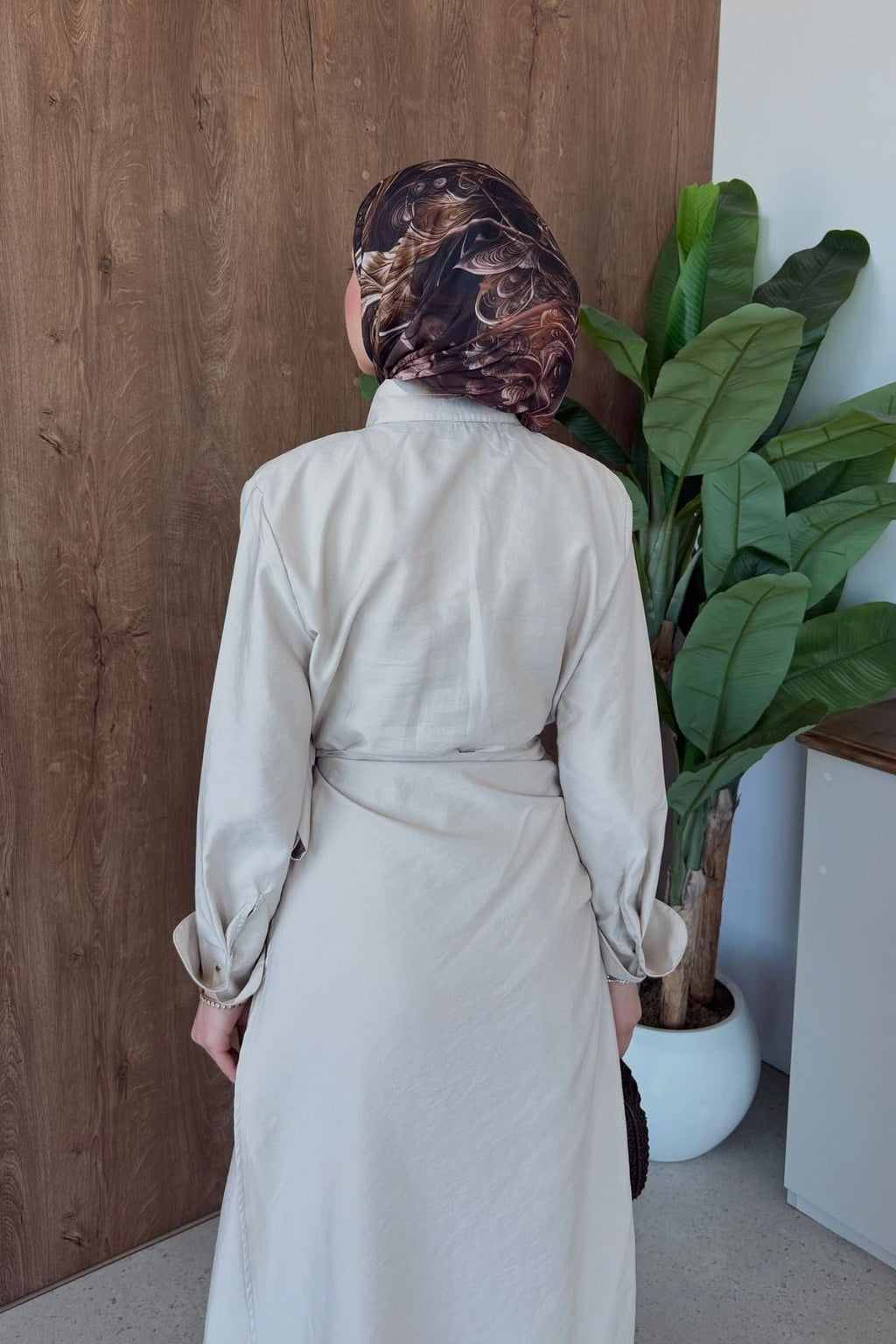 Nagihan Düğmeli Elbise