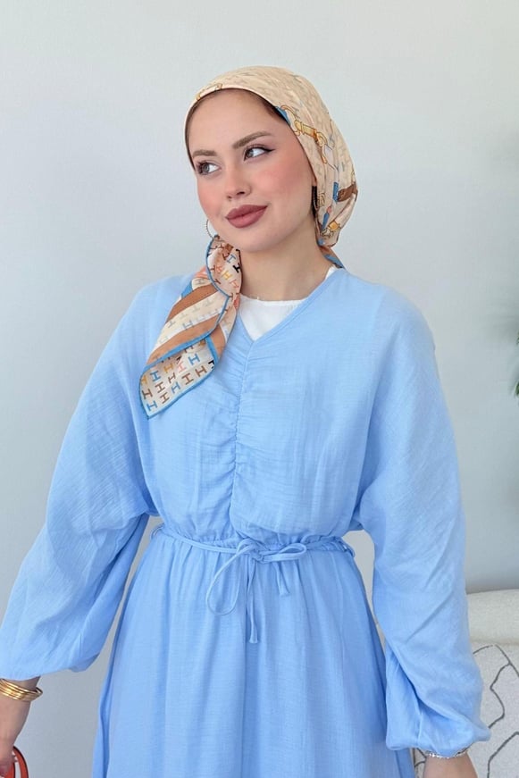 Risal Müslin Elbise Sarı