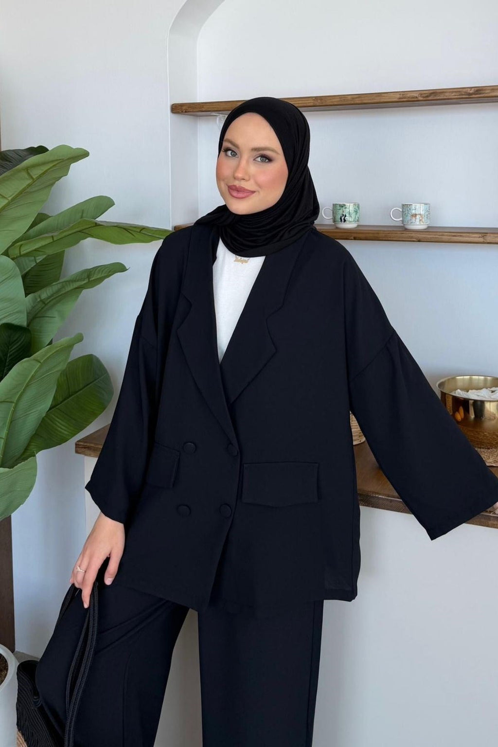 Stil Ceketli Takım